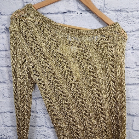 Anthropologie One Shoulder Swim Suit coverup - Picture 3 of 6